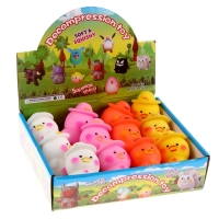 Мялка &laquo;Уточка&raquo; с пастой, цвета МИКС