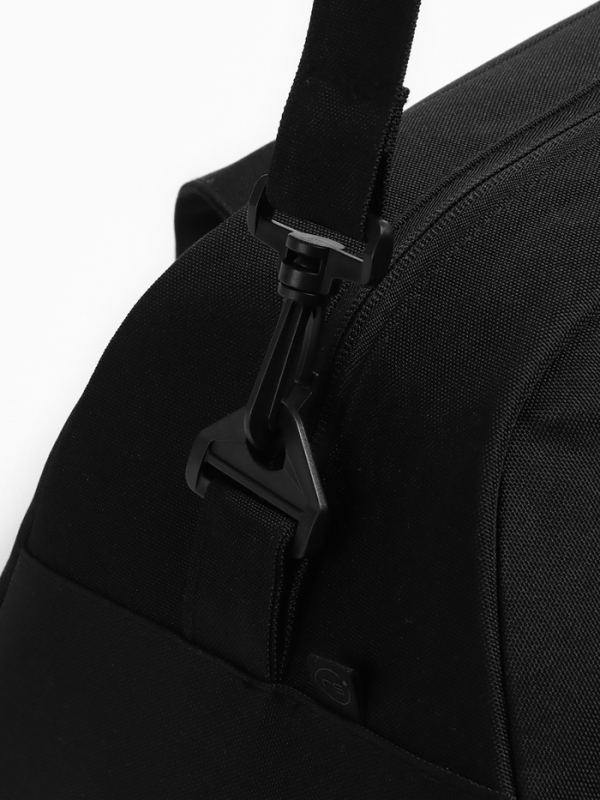 Сумка спортивная на молнии, размер универсальный, цвет черный