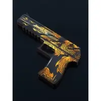 Набор сувенирное оружие &laquo;Золото&raquo;, автомат, пистолет, керамбит, 3 шт