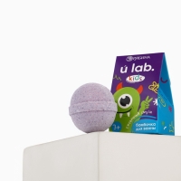 Детский бурлящий шар &laquo;Монстрики&raquo;, аромат ежевичный смузи 40 г, URAL LAB