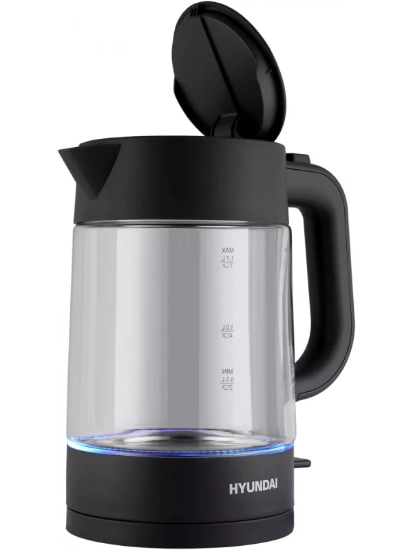 Чайник HYK-G7707 1,7л 2200Вт графит (стекло)