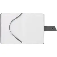 Ежедневник Boom, недатированный, черный с серым