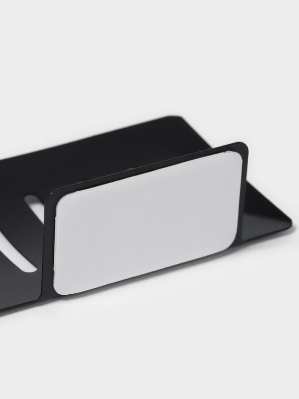 Мыльница настенная, цвет черный