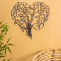 Панно "Дерево" МДФ, 60х60х1 см, коричневый