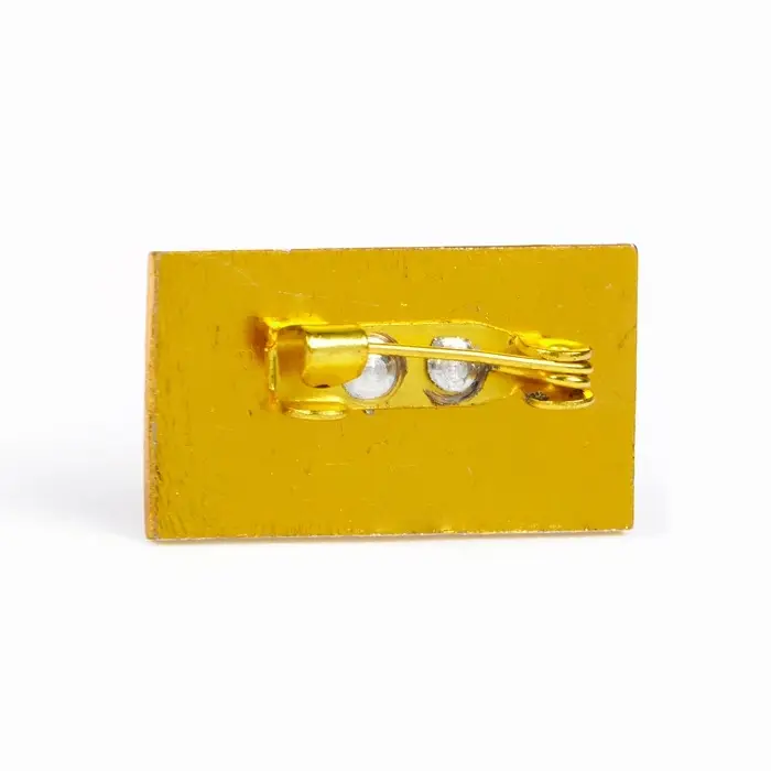 Значок &laquo;Ленин&raquo;, 2.5&times;1.5 см, цвет красно-жёлтый в золоте