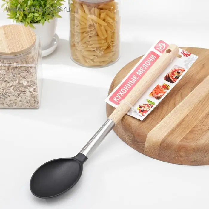 Ложка гарнирная Доляна &laquo;Древо&raquo;, 35 см