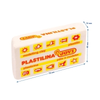 Пластилин 50 г JOVI &laquo;Классика&raquo;, 15 цветов, ДЛЯ МАЛЫШЕЙ, МИКС (цена за 1 брусок)