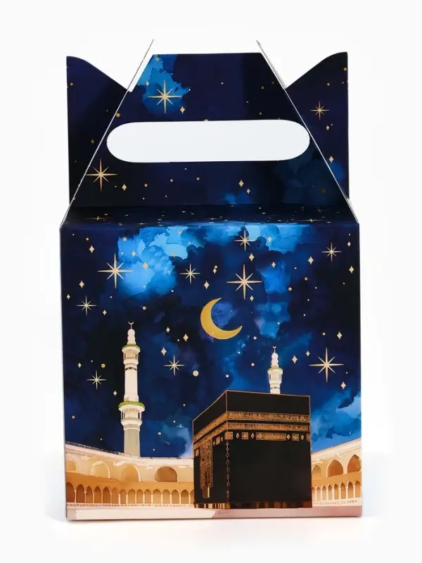 Коробка складная &laquo;Священный праздник&raquo;, 14 &times; 14 &times; 14 см