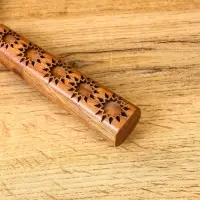 Лупа &laquo;Ватсон&raquo; латунь, манговое дерево, 8&times;8&times;20 см