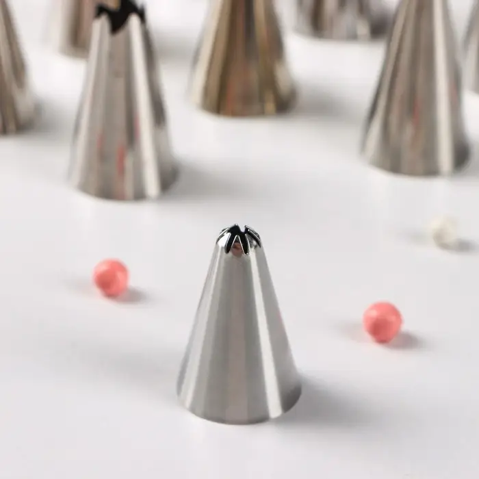 Набор насадок кондитерских Доляна, d=1,8 см, 9 шт, форма МИКС