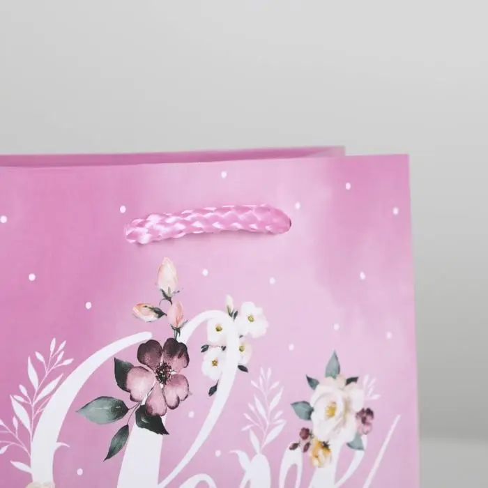 Пакет подарочный ламинированный, упаковка, &laquo;Love&raquo;, S 12 х 15 х 5.5 см