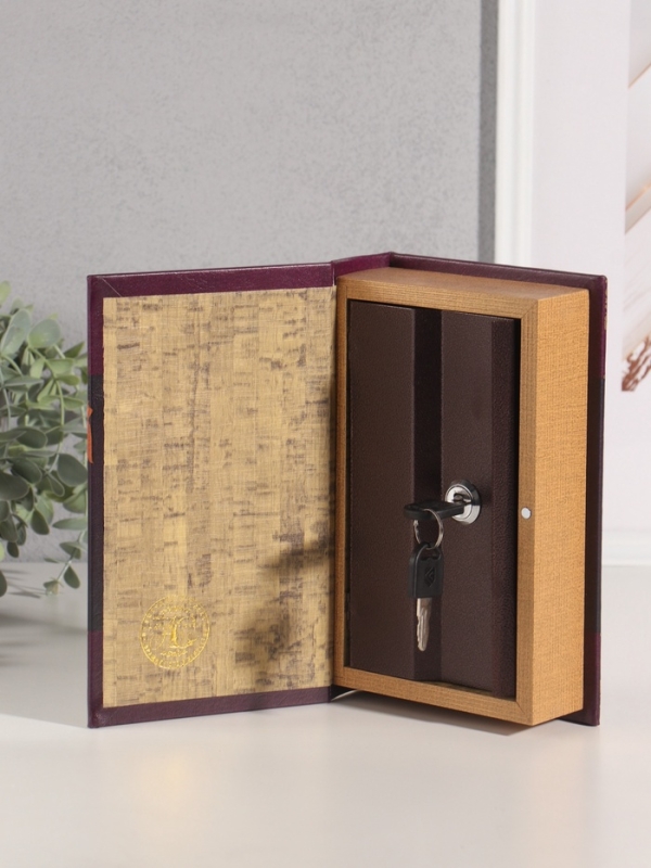 Сейф-книга дерево кожзам "Оскар Уайльд. Портрет Дориана Грея" тиснение 21х13х5 см