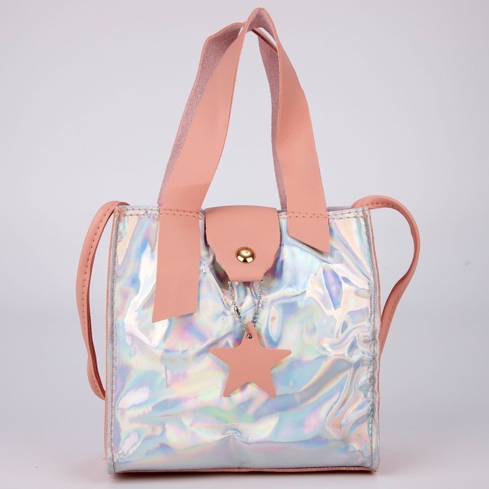 Сумка детская I am star на магните, цвет розовый