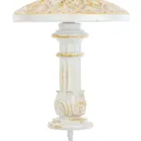 Крючок для штор CAPPIO KC211, d=9.6 мм, цвет белый с золотом, 2 шт