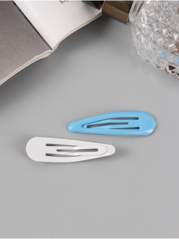 Невидимка для волос "Флора" (набор 8 шт) весна, 5 см, микс