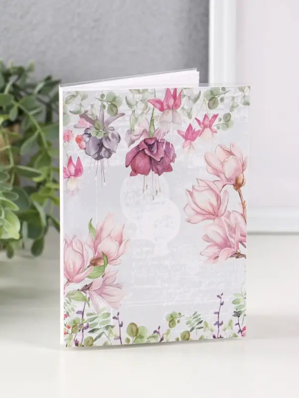 Фотоальбом 36 фото 10X15см, "Цветочная нежность", ПП карм.,мягкая обложка