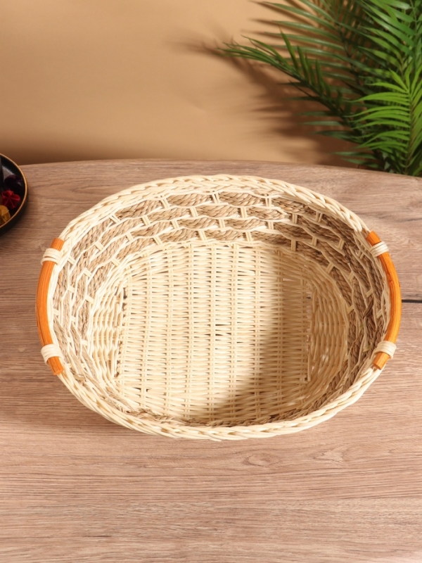 Корзина плетеная 32x25x11 см, ротанг