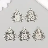 Декоративный элемент для творчества &laquo;Арт Узор. Милый зайка&raquo;, 2.5&times;2.6 см