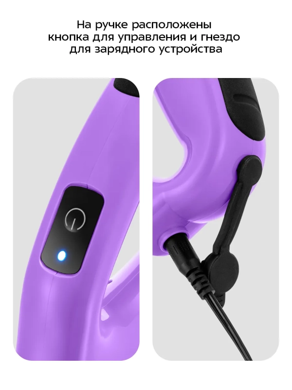 Электрическая щетка для уборки с насадками КТ-9837 - 30 Вт