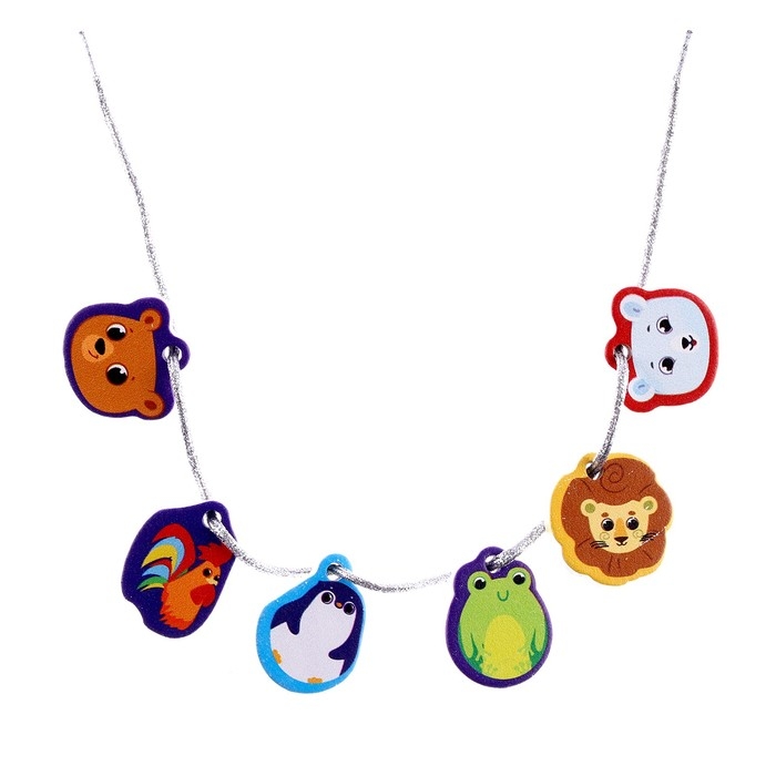 Развивающая игра из дерева &laquo;Играем со зверятами&raquo;