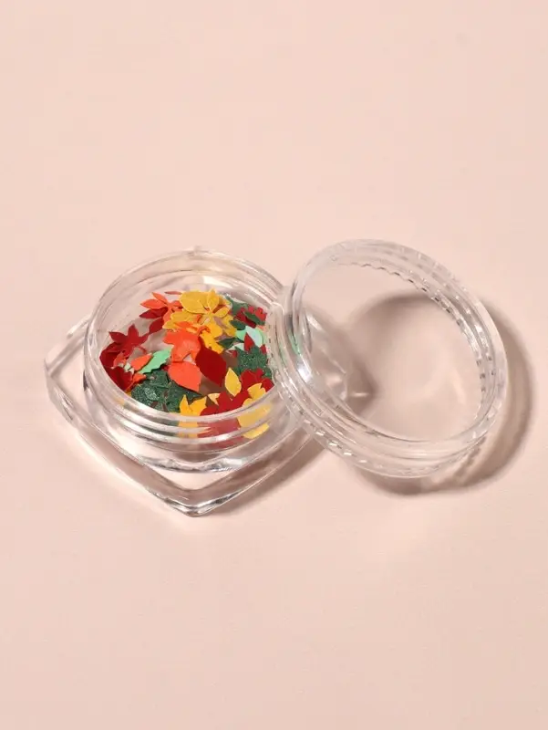 Фигурки для декора &laquo;Листья&raquo;, объёмные, разноцветные