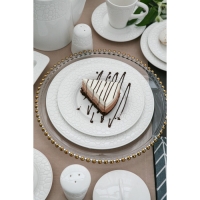 Тарелка - блюдо подстановочное &laquo;Орбита&raquo;, d=32 см, золотая