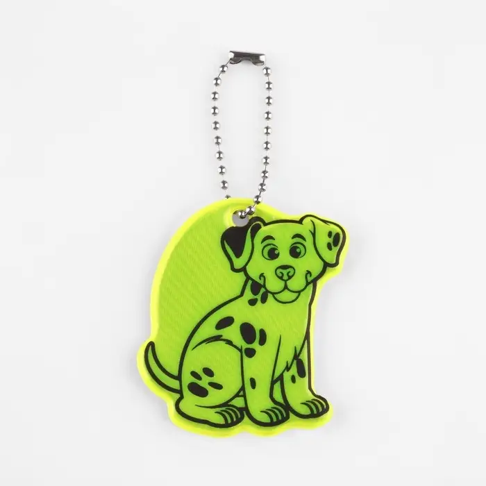 Светоотражающий элемент &laquo;Далматинец&raquo;, двусторонний, 5.8&times;5.3 см, МИКС