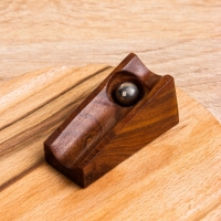 Настольная игра "Мини боулинг" 30х11х6 см, манговое дерево, алюминий