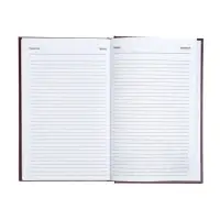 Ежедневник датир 2026г А5 168л, б/вин, коричневый