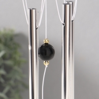 Музыка ветра металл от сглаза "Морской конек" 4 трубочки h=60см