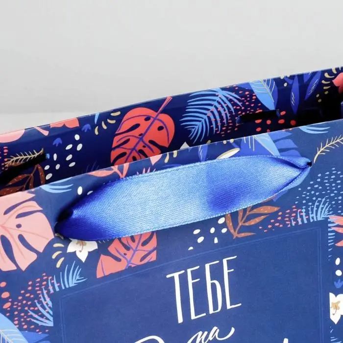 Пакет подарочный ламинированный, упаковка, &laquo;Тебе на радость&raquo; 22 х 17.5 х 8 см