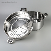 Мантоварка &laquo;Алтын&raquo;, 7 л, d=30 см, 3 секции, капсульное дно, индукция