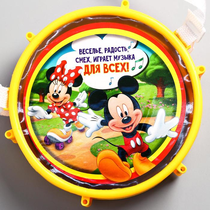 Барабан &laquo;Микки Маус и друзья: Весёлые ноты&raquo;, МИКС