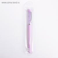 Ручка гелевая Calligrata "Стразы", 0.5 мм, синяя, корпус МИКС