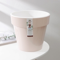 Кашпо для цветов со вставкой &laquo;Порто&raquo;, 6 л, цвет жемчужный