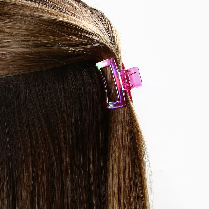 Краб для волос 3 шт. &laquo;Нежность&raquo; 3 шт, 4 х 2,5 х 2 см.