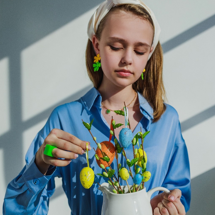 Кольцо пластик &laquo;Квадрат&raquo;, цвет салатовый, 17 размер