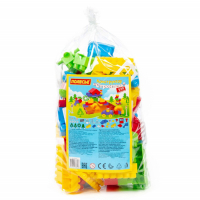 Конструктор &laquo;Строитель&raquo;, 129 деталей