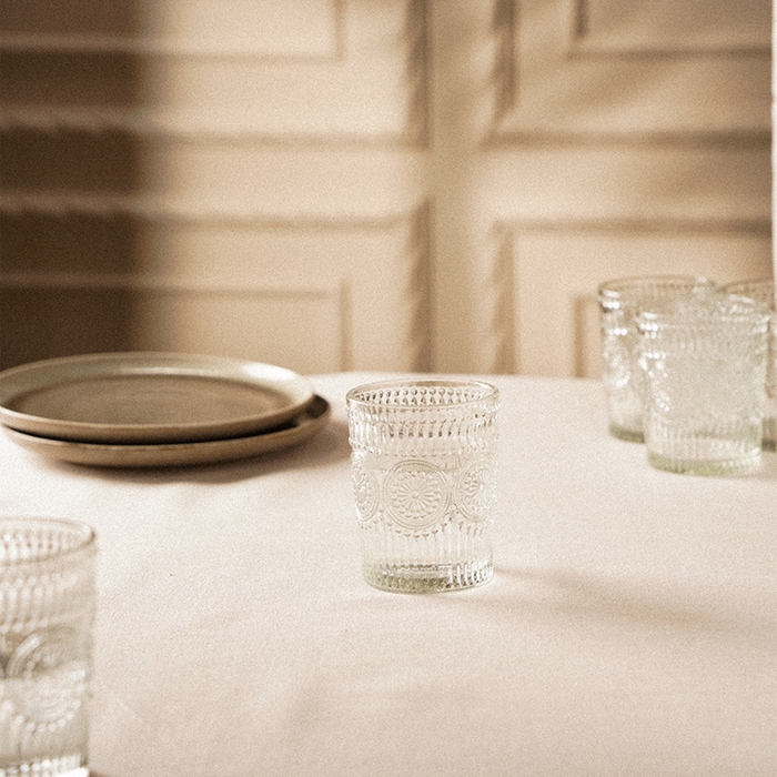 Набор стаканов стеклянный SL Home &laquo;Ларго&raquo;, 300 мл, 8&times;10 см, цвет прозрачный