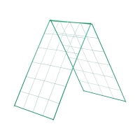 Шпалера для огурцов, двухсторонняя, 118 &times; 78 см, металл