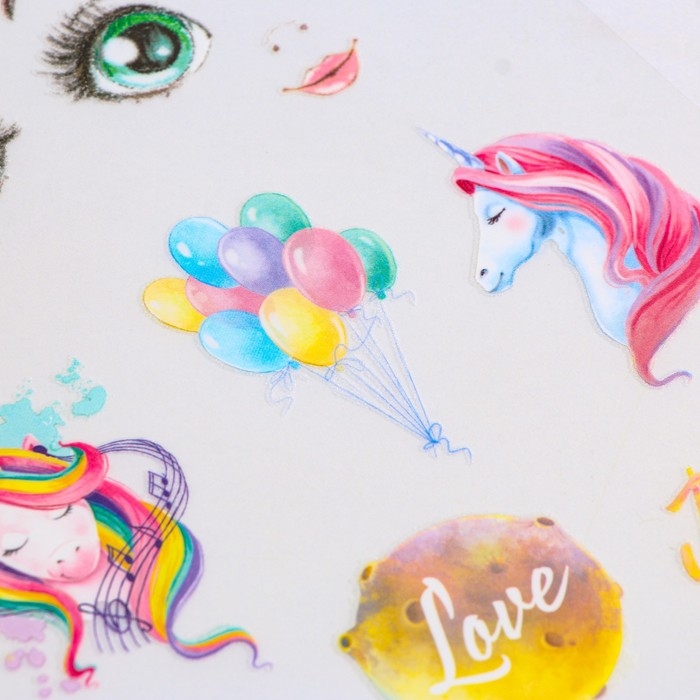 Термопереводки для кукол &laquo;Мечты&raquo;, 14.5 &times; 23.5 см