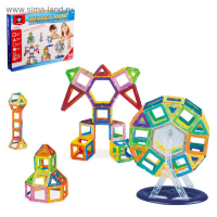 Конструктор магнитный &laquo;Мини магический магнит&raquo;, 58 деталей