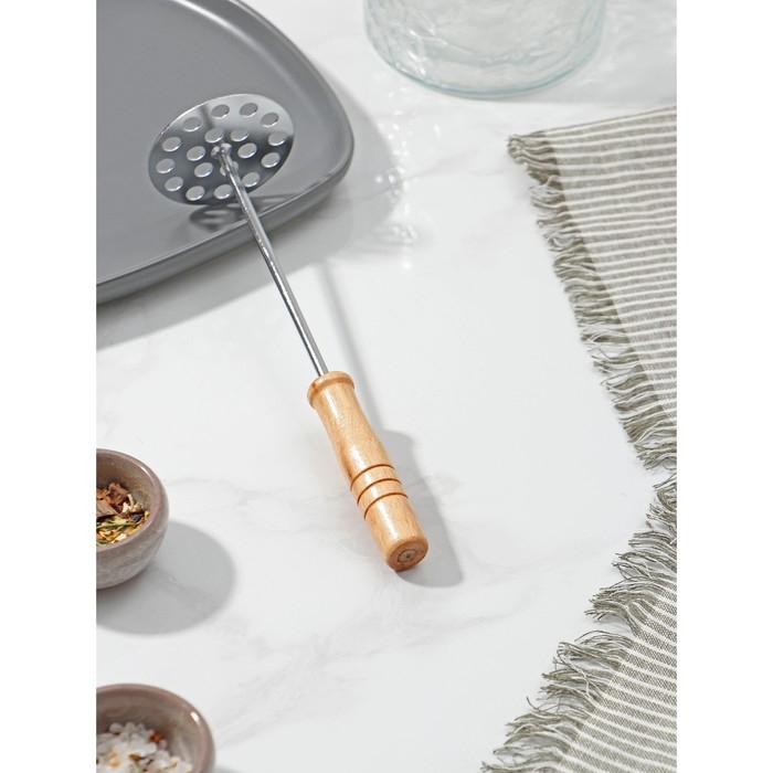 Толкушка Доляна &laquo;Деревенька&raquo;, 21 см