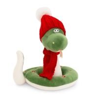 Новый год! Мягкая игрушка &laquo;Змей Сёма&raquo;, в красной шапке, 20 см
