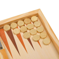 Шахматы, шашки, нарды, настольные игры, набор 3 в 1, 34 х 34 см