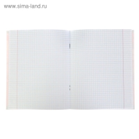 Тетрадь 48 листов в клетку Calligrata "Яркие цвета", обложка мелованный картон, УФ-лак, блок офсет, МИКС