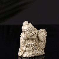 Набор фигур "Нэцкэ" 20х10х7 см, бежевый