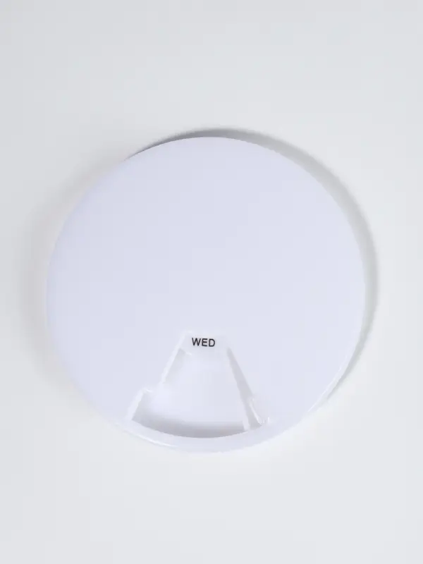 Таблетница Be Well, d=9&times;1.2 см, 7 секций, белая