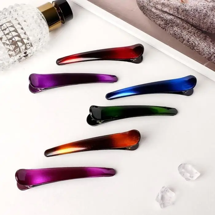 Зажим для волос &laquo;Космос&raquo;, переливы, 9.5 см, МИКС