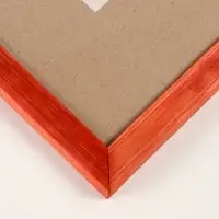 Фоторамка дерево 40х50 см, махагон №2 (пластиковый экран)